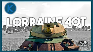 Lorraine 40t Gameplay - War Thunder