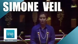 Simone Veil présente la loi IVG à l'Assemblée Nationale | Archive INA