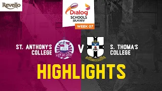 HIGHLIGHTS | St. Anthony's College vs S. Thomas' College - Dialog Schools Rugby League 2023