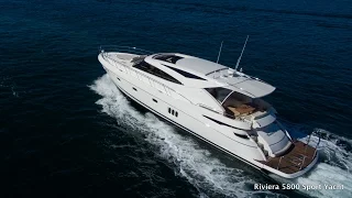 Riviera 5800 Sport Yacht   R Marine Jones