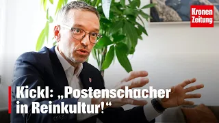 Kickl zu Wirbel um Nationalbank: „Das ist Postenschacher in Reinkultur!“ | krone.tv NEWS