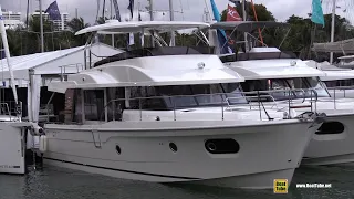 2022 Beneteau Swift Trawler 48 - Walkaround Tour - Debut at 2022 Miami Boat Show
