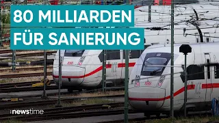 Deutsche Bahn: Bund steckt über 80 Milliarden Euro in Schienensanierung