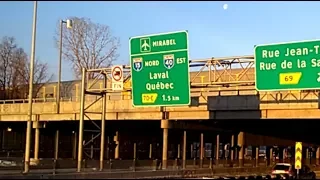 Montreal airport closed 15 years ago still shown on highway direction indicators