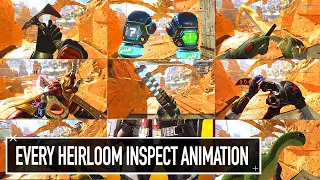 Every Heirloom Inspect In APEX LEGENDS (2023) HIGH QUALITY - All Heirloom Inspection Animations