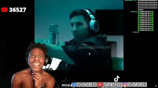 ISHOWSPEED REACTS TO MESSI RAP😂🤣