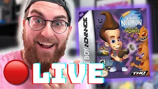 LIVE GBA PLAY: Jimmy Neutron: Attack of the Twonkies