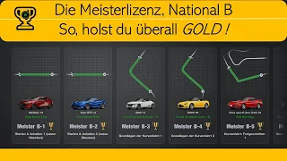 Gran Turismo 7, Meisterlizenz National B, So holst du überall Gold