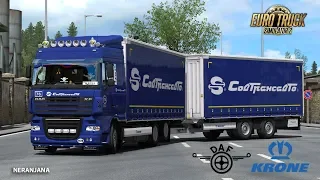 Euro Truck Simulator 2 DLC Krone BDF addon by Pannickus for DAF XF 105 By Vad&k [1.32]