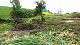 ТАКИХ СУСІДІВ потрібно топити В СТАВКУ !!СУСІД ЕЛЕКТРОВУДОЧНИК  вибив всю РИБУ і знищив ставок!