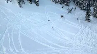 Sledding Blue River BC Dec 31/12