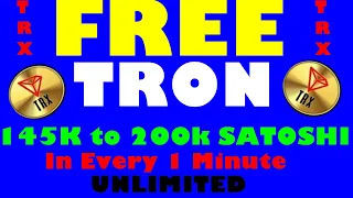 HOW TO EARN FREE 145K to 200K TRX EASILY: Best Faucet Sites 2022 (❗Every 1 Minute)|Crypto News Today