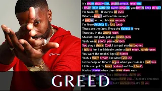 Ransom - Greed | Lyrics, Rhymes Highlighted