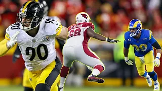 The BEST OL vs. DL Battles, Blocks, Sacks & TFL from Super Wild Card!