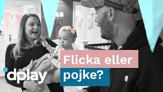 Familjen Lundell | Jocke och Jonna får veta bebisens kön | discovery+ Sverige