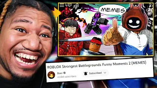 BUUR IS HILARIOUS | ROBLOX Strongest Battlegrounds Funny Moments 2 (MEMES) @Buur