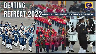 LIVE : Beating Retreat 2022 - Annual musical extravaganza - 29th January 2022