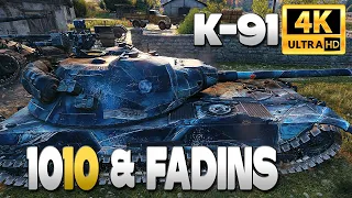 K-91: 10/10 & risky Fadins - World of Tanks
