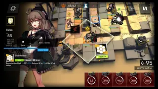 [Arknights] CC#3 Cinder Permanent Map Risk 23 Max Risk Day 1