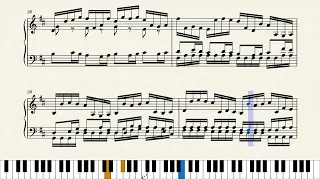 Canon in D major, arr. for piano forte. – J.Pachelbel