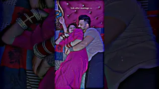 couple sleeping  💏 Cute love😘Sukoon 😌 tag your love ❤😘 caring 💖husband wife 😍 💕 whatsapp status🌍❣️