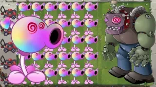 Plants vs Zombies Hack - Hypno-shroom vs Gargantuar