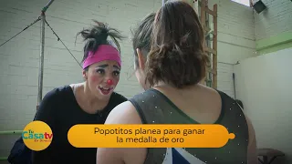 POPOTITOS HACE TRAMPA EN LA GIMNASIA