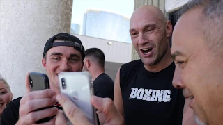 'WILDER, YOU BIG BUM DOSSER. I KICKED YO A** & I'LL DO IT AGAIN' -TYSON FURY ON RANDOM FACETIME CALL