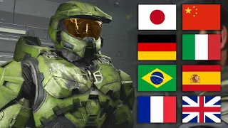 HALO INFINITE - Master Chief in 10 Different Languages
