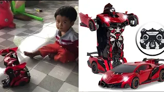 Jirayu play with toys Transformers and ride on cars Compilation video from Jirayu Toys Reviews