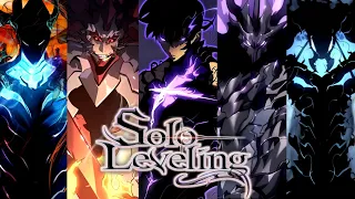Top 40 Strongest Solo Leveling Characters {Manhwa Only}