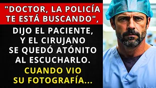 "DOCTOR, LA POLICÍA TE ESTÁ BUSCANDO", DIJO EL PACIENTE. EL CIRUJANO SE QUEDÓ ATÓNITO AL ESCUCHARLO