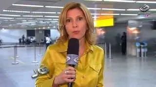 Passageiros feridos em turbulência durante voo da TAM desembarcam em São Paulo