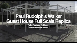 Paul Rudolph's Walker Guest House Full Scale Replica