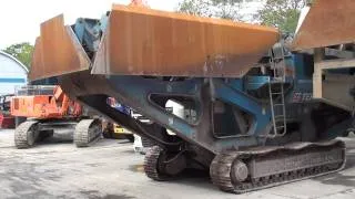 2006 Terex Pegson AX815 Premtrack 1100 x 650 Tracked Jaw Crusher
