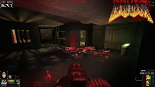Brutal Doom [Exp v21.13.1] - Zero Brightness Beta: Map06 - Steelworks | 4K/60