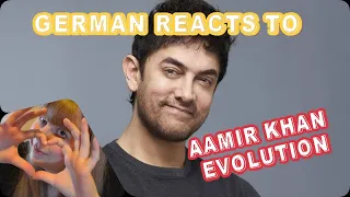 German reacts to Aamir Khan Evolution (1973-2018)