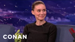 Rooney Mara Wore A Merkin In "The Girl With The Dragon Tattoo" | CONAN on TBS