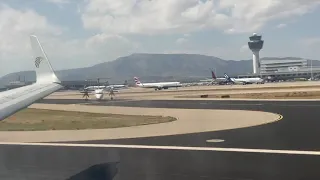 Egypt Air B737-800 Athens-Cairo take off