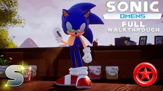 Sonic Omens - Full Story (with All Red Rings & S-Ranks) - Walkthrough - Fan Game