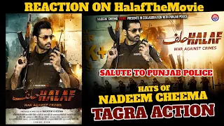 Pakistani Movie Reaction Halaf Official Teaser in 4K  New Action Movie 2024