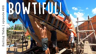 Starting to look like a boat again! — Sailing Yabá #26