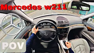 Mercedes Benz E320 3.2L CDI W211 204 Hp ( 2002 ) - POV DRIVE