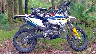 Busted KTM 500 exc KTM 690 Husqvarna FE501 trail ride