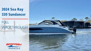 JUST LANDED | 2024 Sea Ray Sundancer 320 For Sale at MarineMax Pensacola!