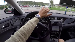 2005 Mercedes CLS 55 AMG 60 FPS POV/test drive acceleration