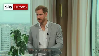 Prince Harry: When I fly by private jet, it's to keep my family safe
