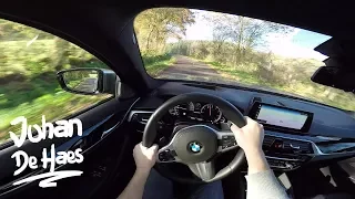 2017 BMW M550i xDrive 462 hp POV Test drive