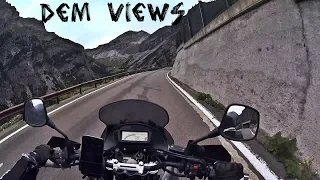 Riding up Stelvio ll Freewind 650, RAW-ish