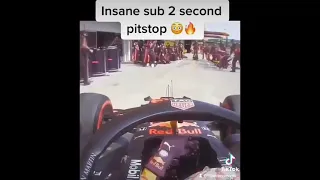 Insane sub 2 seconds pitstop in F1 🤯